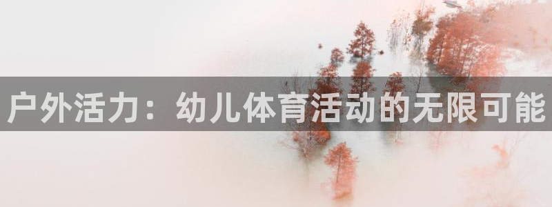 新球体育app下载：户外活力：幼儿体育活动的无限可能